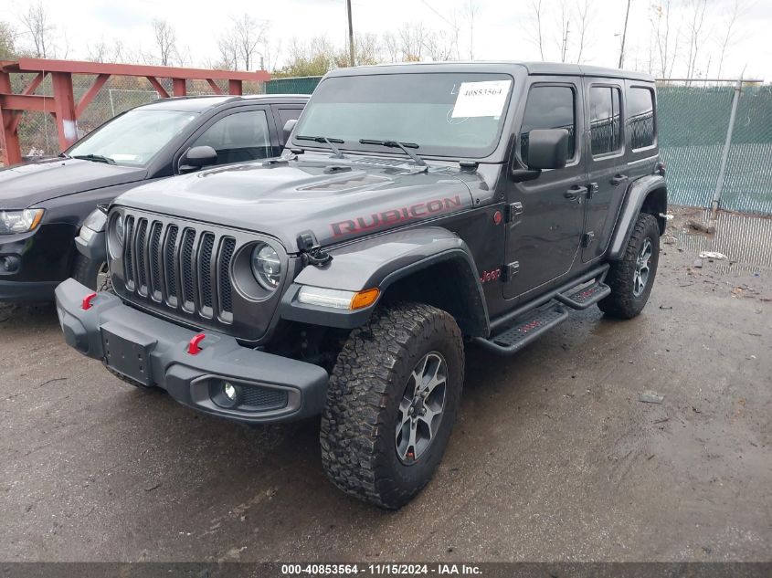 2020 Jeep Wrangler Unlimited Rubicon VIN: 1C4HJXFG2LW118310 Lot: 40853564