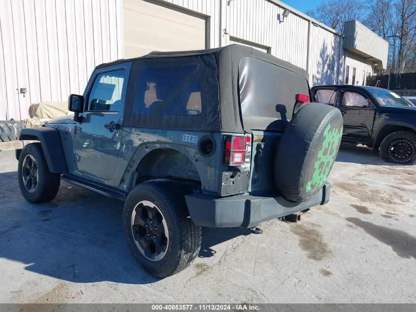 2014 Jeep Wrangler Sport VIN: 1C4AJWAGXEL129658 Lot: 40853577