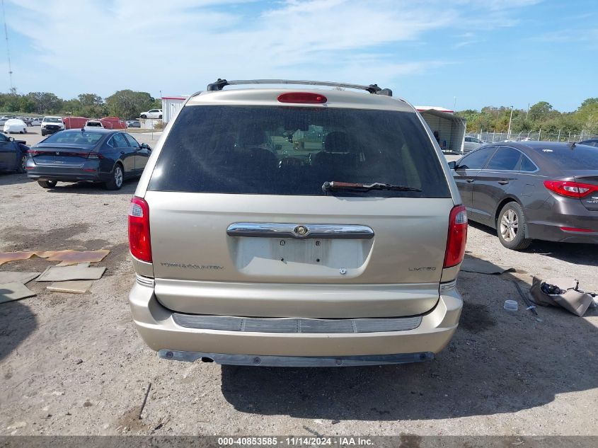 2006 Chrysler Town & Country Limited VIN: 2A8GP64L76R919406 Lot: 40853585