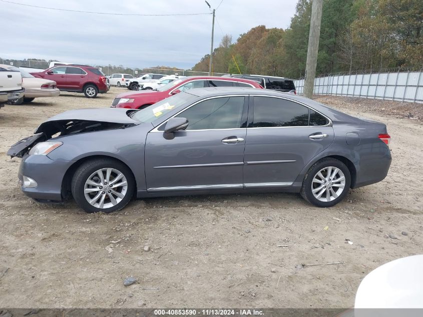 2012 Lexus Es 350 VIN: JTHBK1EG1C2491684 Lot: 40853590