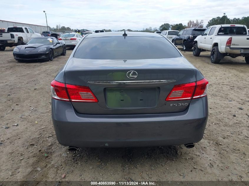 2012 Lexus Es 350 VIN: JTHBK1EG1C2491684 Lot: 40853590