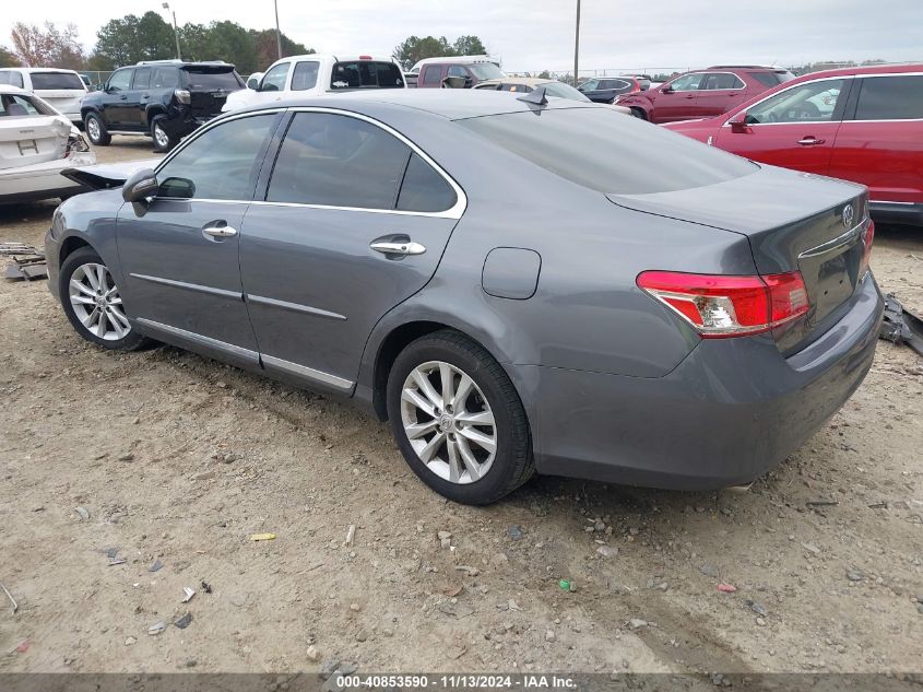 2012 Lexus Es 350 VIN: JTHBK1EG1C2491684 Lot: 40853590