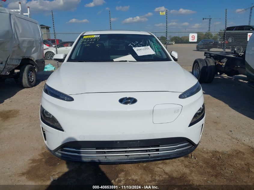 2023 Hyundai Kona Electric Sel VIN: KM8K33AG4PU193331 Lot: 40853591