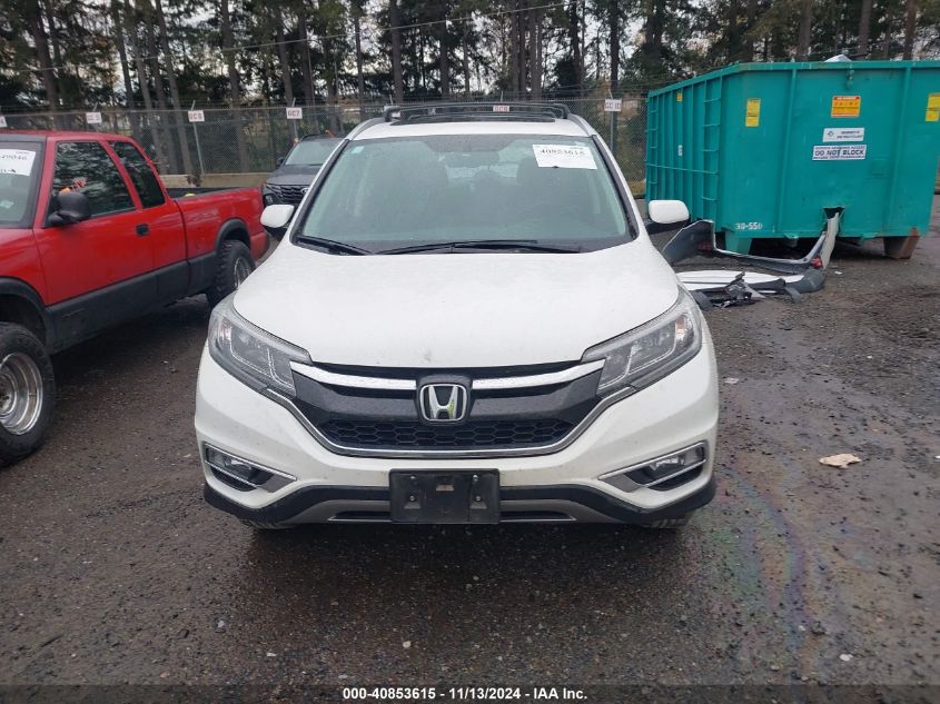 2016 Honda Cr-V Ex-L VIN: 5J6RM4H71GL125094 Lot: 40853615