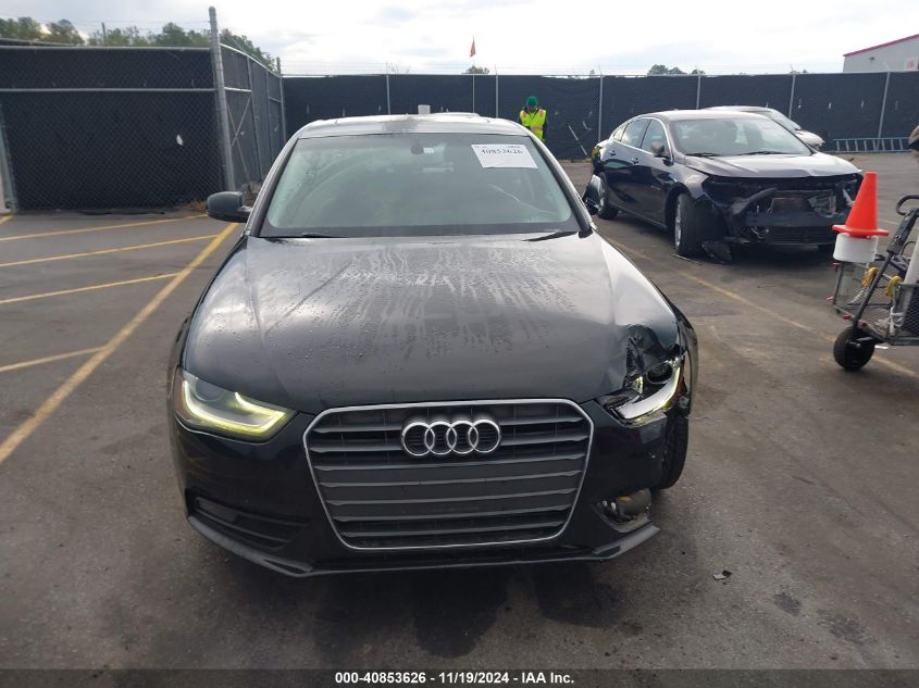 2013 Audi A4 2.0T Premium VIN: WAUEFAFL2DA069331 Lot: 40853626