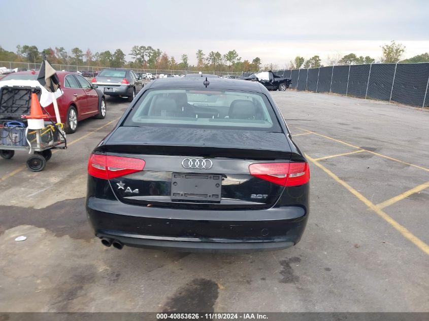 2013 Audi A4 2.0T Premium VIN: WAUEFAFL2DA069331 Lot: 40853626