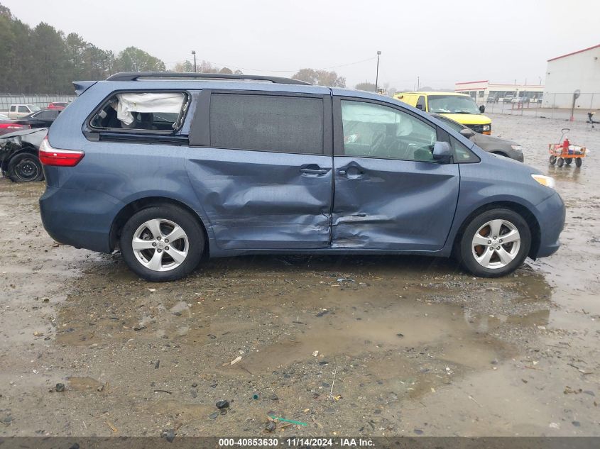 2016 Toyota Sienna Le 8 Passenger VIN: 5TDKK3DC2GS724661 Lot: 40853630