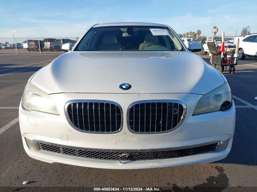 2009 BMW 750Li VIN: WBAKB83519CY58773 Lot: 40853634