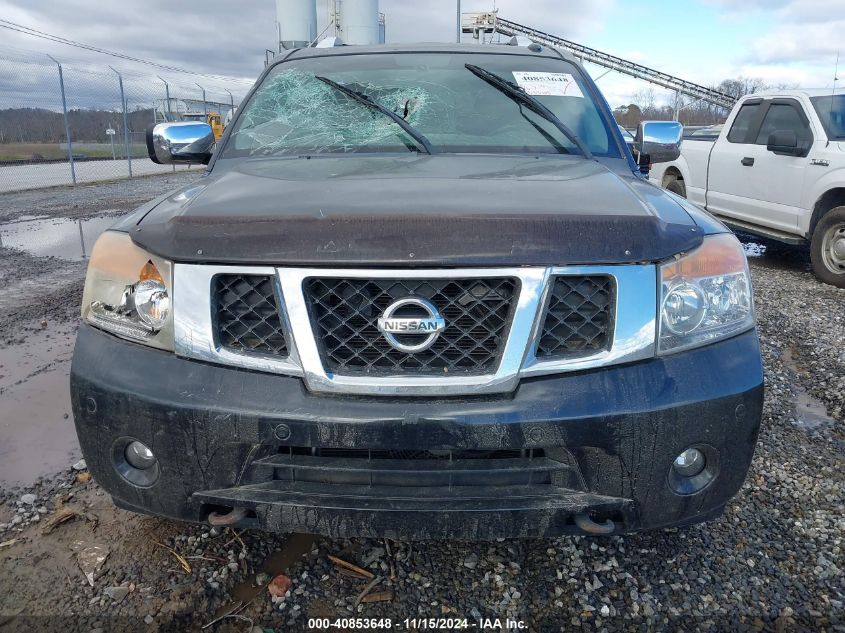 2012 Nissan Armada Platinum VIN: 5N1AA0NE3CN613741 Lot: 40853648