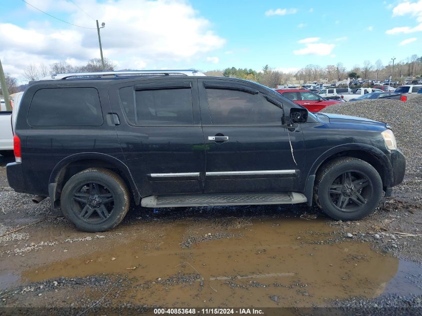 2012 Nissan Armada Platinum VIN: 5N1AA0NE3CN613741 Lot: 40853648