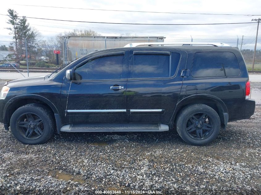 2012 Nissan Armada Platinum VIN: 5N1AA0NE3CN613741 Lot: 40853648