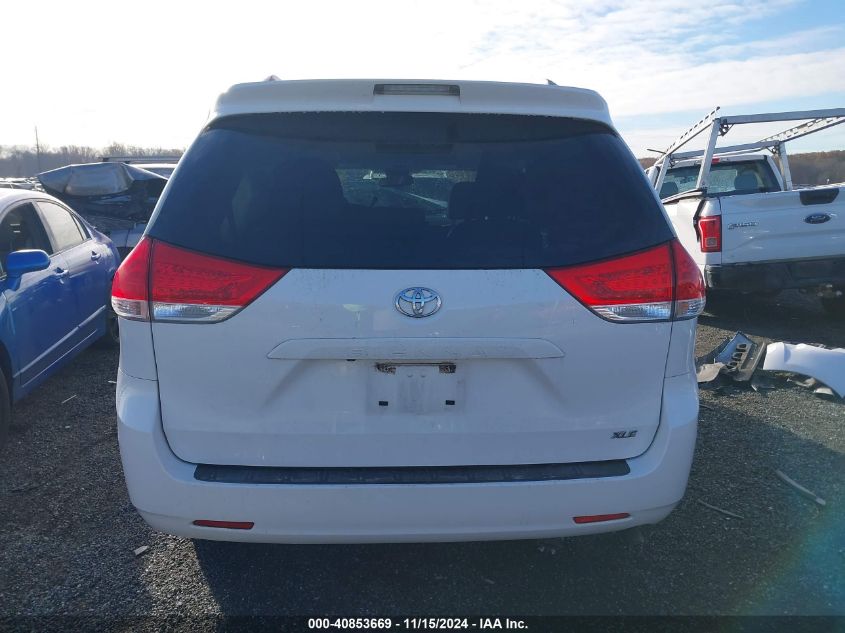 2014 Toyota Sienna Xle V6 8 Passenger VIN: 5TDYK3DCXES498005 Lot: 40853669