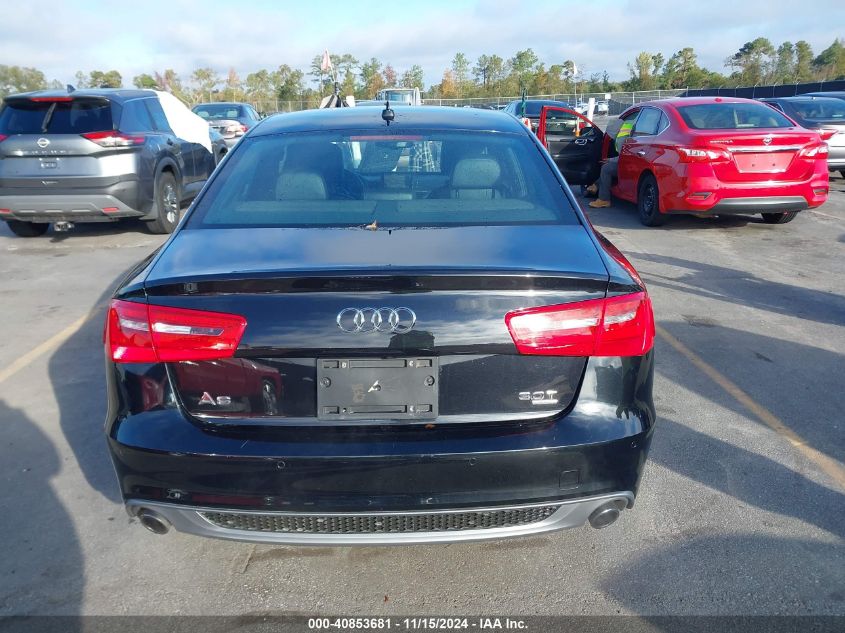 2014 Audi A6 3.0T Premium Plus VIN: WAUHGAFC9EN054572 Lot: 40853681