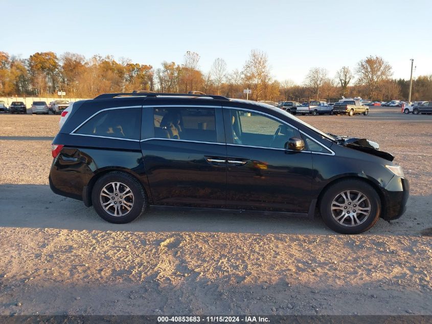 2011 Honda Odyssey Ex-L VIN: 5FNRL5H60BB069201 Lot: 40853683