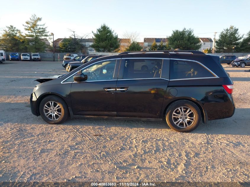 2011 Honda Odyssey Ex-L VIN: 5FNRL5H60BB069201 Lot: 40853683