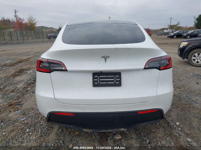 2020 Tesla Model Y Long Range Dual Motor All-Wheel Drive VIN: 5YJYGDEE3LF049077 Lot: 40853688