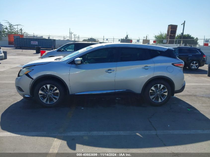 2015 Nissan Murano S VIN: 5N1AZ2MG5FN288280 Lot: 40853699