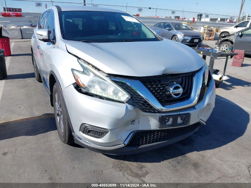 2015 Nissan Murano S VIN: 5N1AZ2MG5FN288280 Lot: 40853699