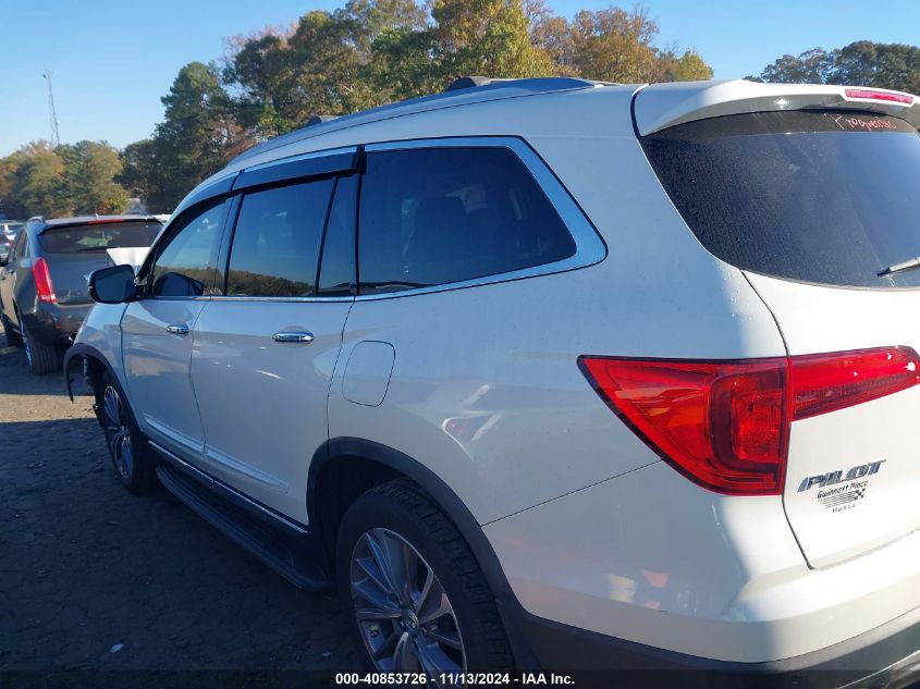 2017 Honda Pilot Touring VIN: 5FNYF6H95HB044354 Lot: 40853726