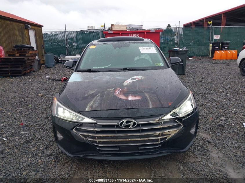 2019 Hyundai Elantra Limited VIN: 5NPD84LF0KH409428 Lot: 40853736