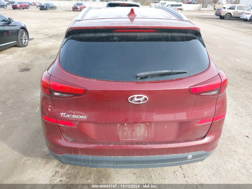 2019 Hyundai Tucson Value VIN: KM8J33A44KU887656 Lot: 40853747