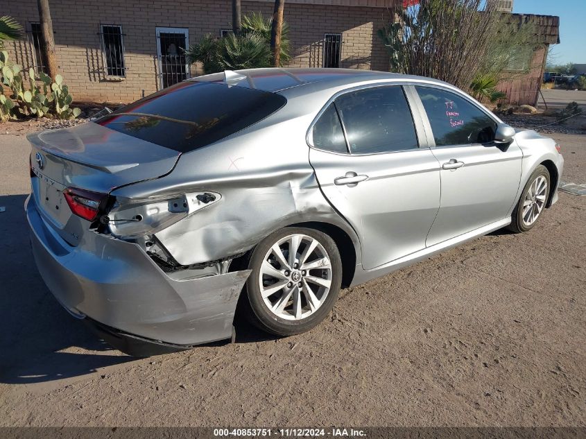 VIN 4T1C11AK4PU092552 2023 Toyota Camry, LE no.4