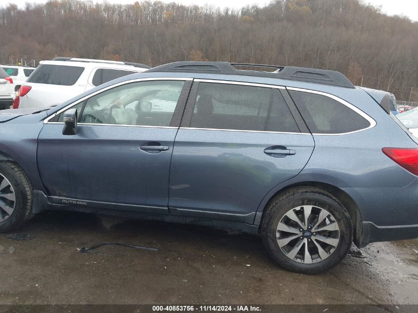 2015 Subaru Outback 2.5I Limited VIN: 4S4BSAJC4F3272698 Lot: 40853756