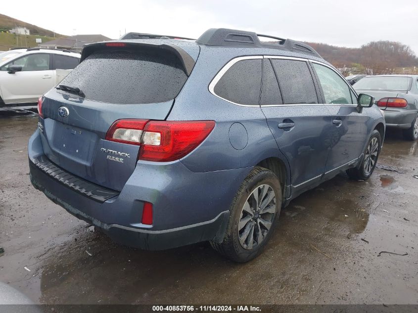 VIN 4S4BSAJC4F3272698 2015 Subaru Outback, 2.5I Lim... no.4