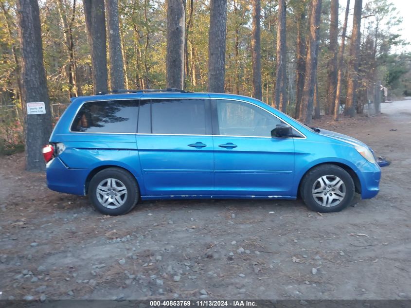 2005 Honda Odyssey Ex-L VIN: 5FNRL38725B057164 Lot: 40853769