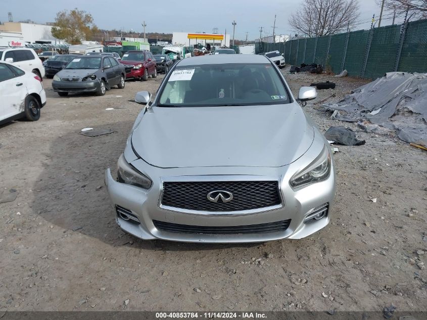 2017 Infiniti Q50 2.0T Base VIN: JN1CV7AR2HM681676 Lot: 40853784