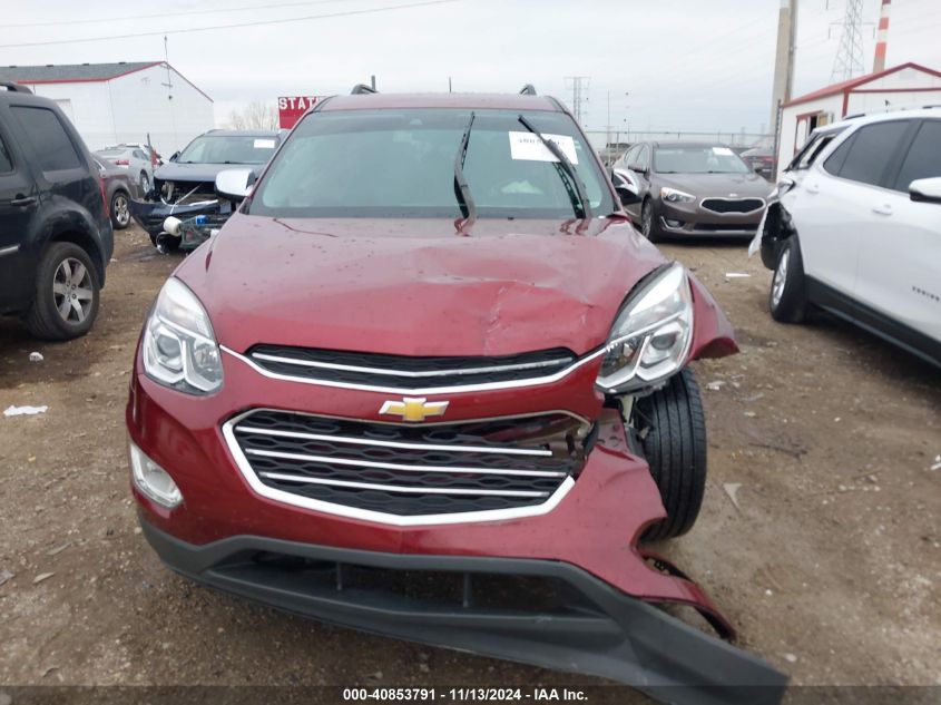 2016 Chevrolet Equinox Ltz VIN: 2GNFLGE38G6328885 Lot: 40853791