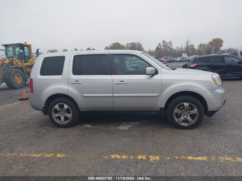 2012 Honda Pilot Ex-L VIN: 5FNYF3H66CB005561 Lot: 40853792