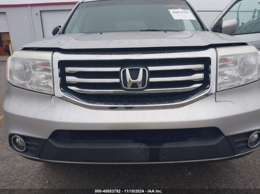 2012 Honda Pilot Ex-L VIN: 5FNYF3H66CB005561 Lot: 40853792