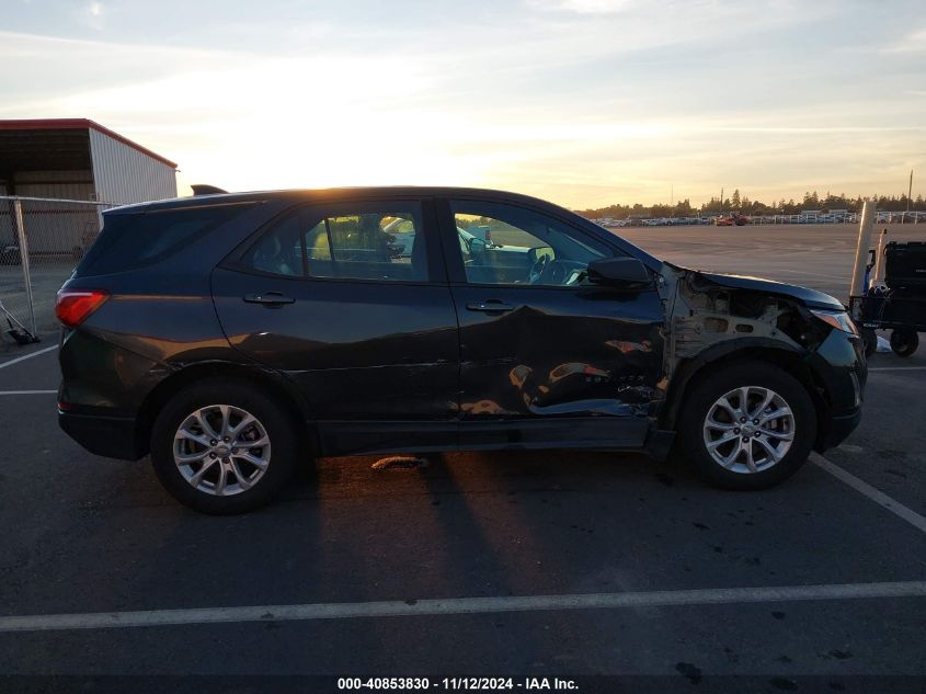 2018 Chevrolet Equinox Ls VIN: 3GNAXHEV5JL375879 Lot: 40853830