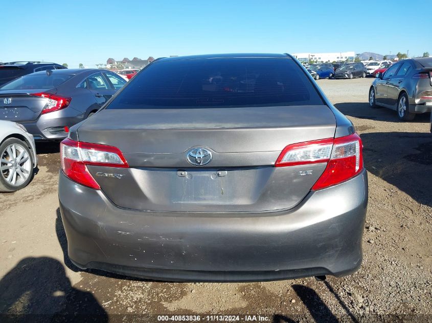 2012 Toyota Camry Le VIN: 4T4BF1FKXCR158835 Lot: 40853836