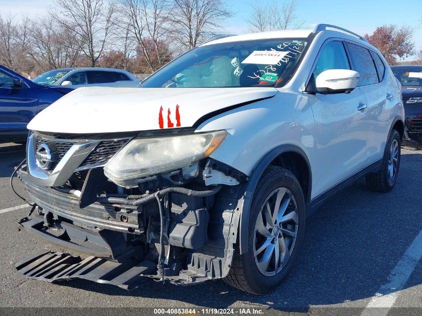 VIN 5N1AT2MV8EC752396 2014 NISSAN ROGUE no.2