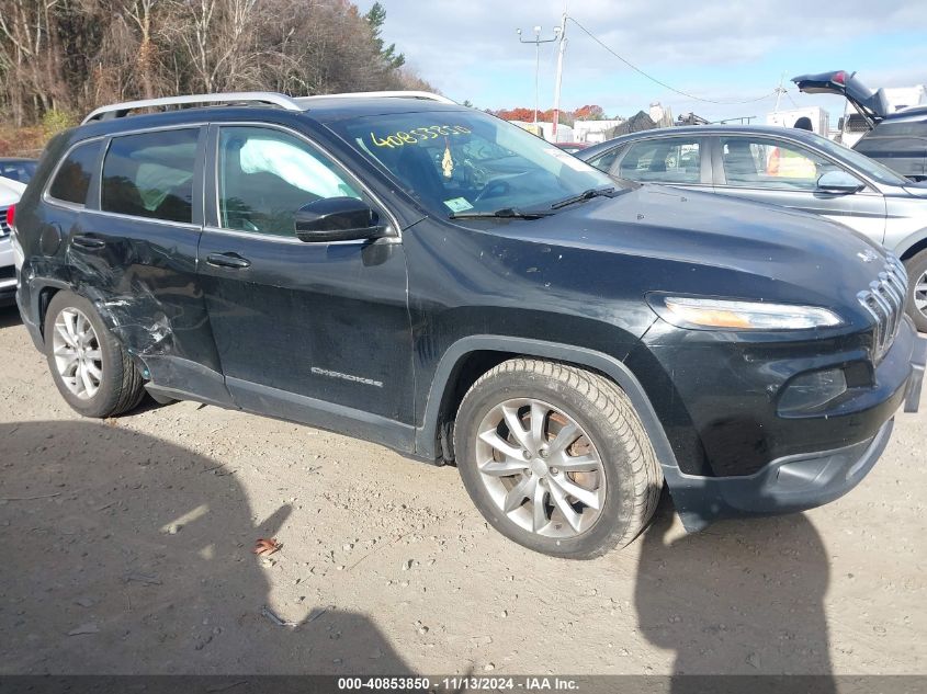 2018 Jeep Cherokee Limited 4X4 VIN: 1C4PJMDB7JD617257 Lot: 40853850