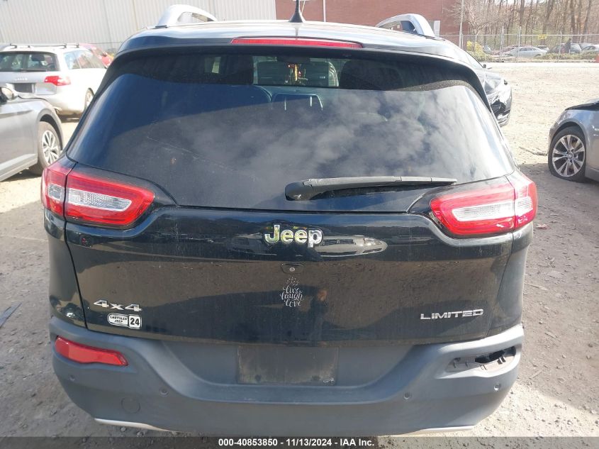 2018 Jeep Cherokee Limited 4X4 VIN: 1C4PJMDB7JD617257 Lot: 40853850