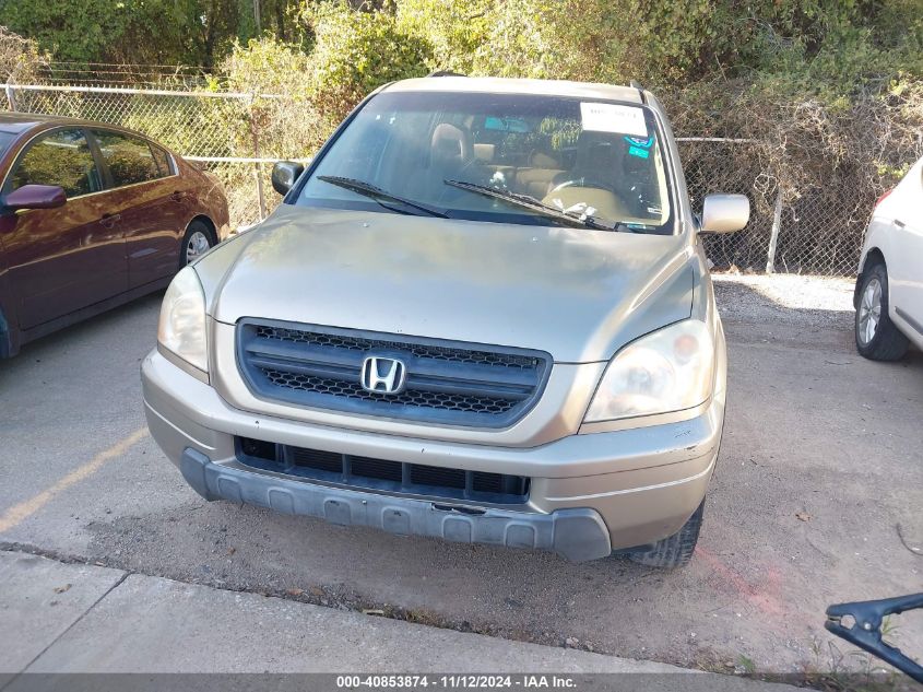 2003 Honda Pilot Ex VIN: 2HKYF18493H558466 Lot: 40853874