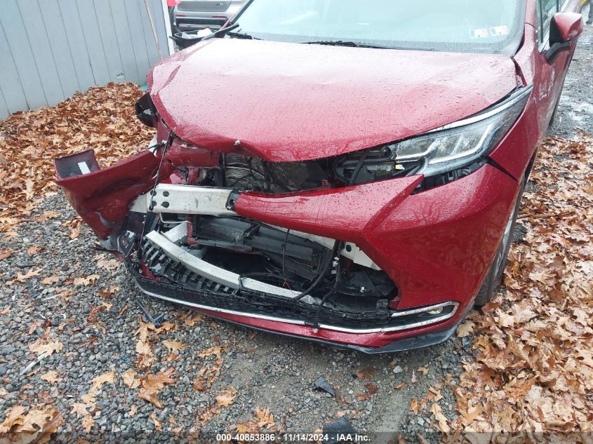 VIN 5TDJSKFCXMS014664 2021 TOYOTA SIENNA XLE