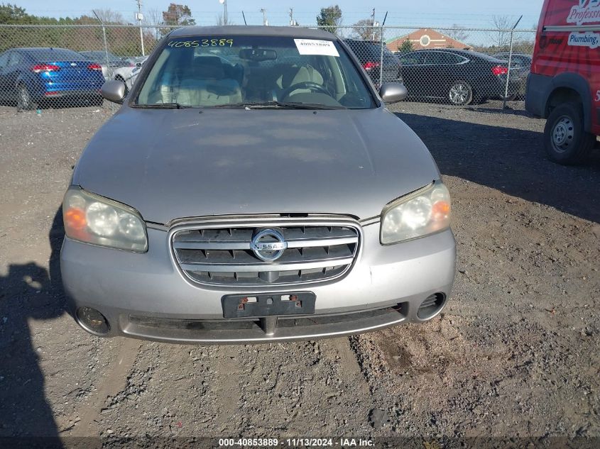 2002 Nissan Maxima Gxe VIN: JN1DA31D82T419588 Lot: 40853889