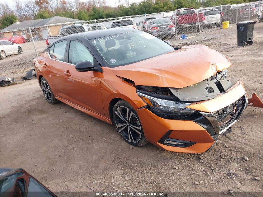 2021 Nissan Sentra Sr Xtronic Cvt VIN: 3N1AB8DV3MY288064 Lot: 40853890