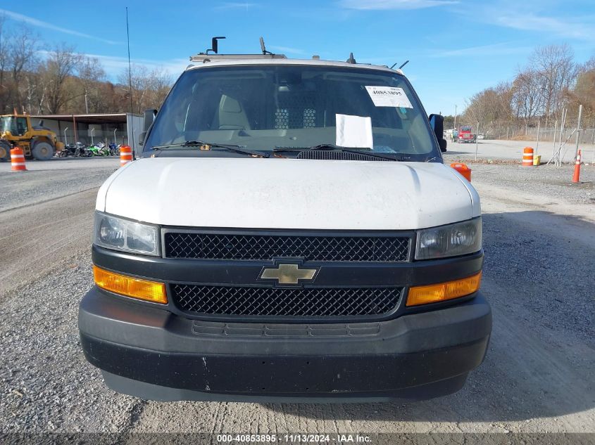 2019 Chevrolet Express 2500 Work Van VIN: 1GCWGAFP9K1187042 Lot: 40853895