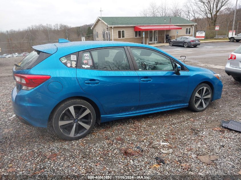 2019 Subaru Impreza 2.0I Sport VIN: 4S3GTAM69K3734079 Lot: 40853897