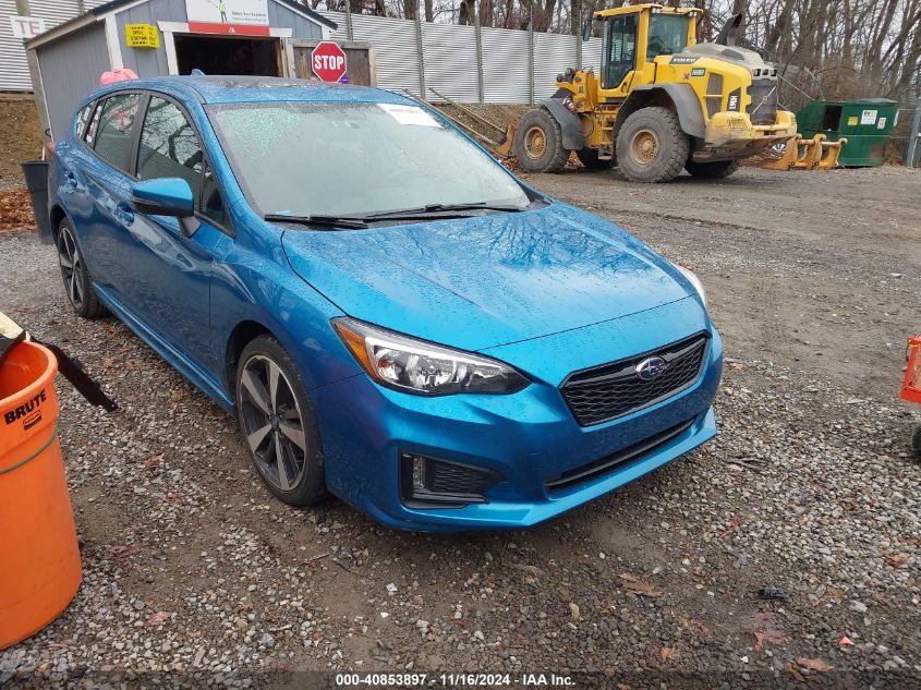 2019 SUBARU IMPREZA 2.0I SPORT - 4S3GTAM69K3734079