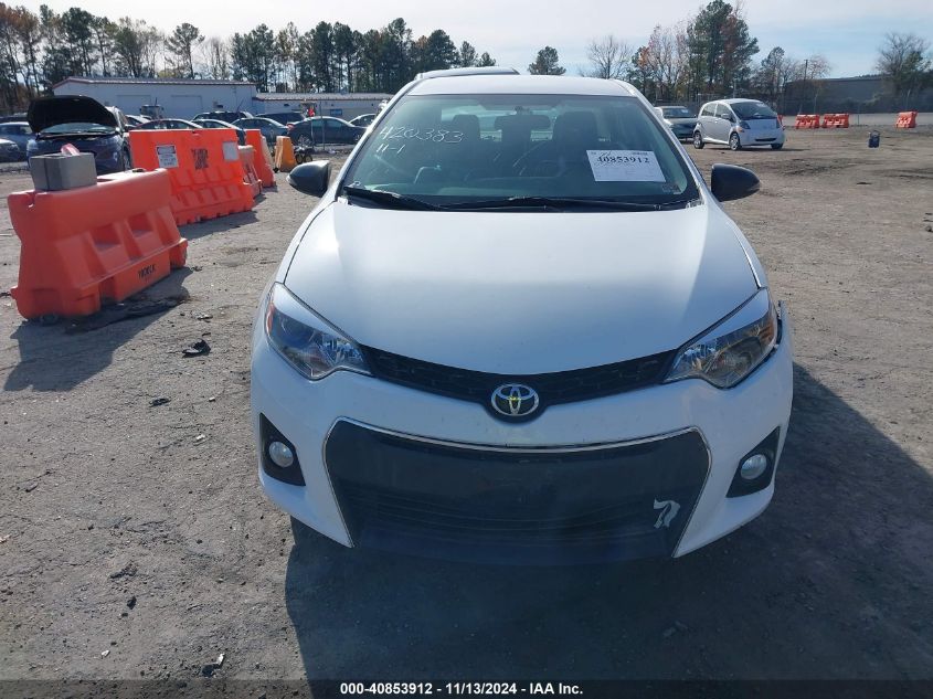 2016 Toyota Corolla S Plus VIN: 2T1BURHE6GC714703 Lot: 40853912