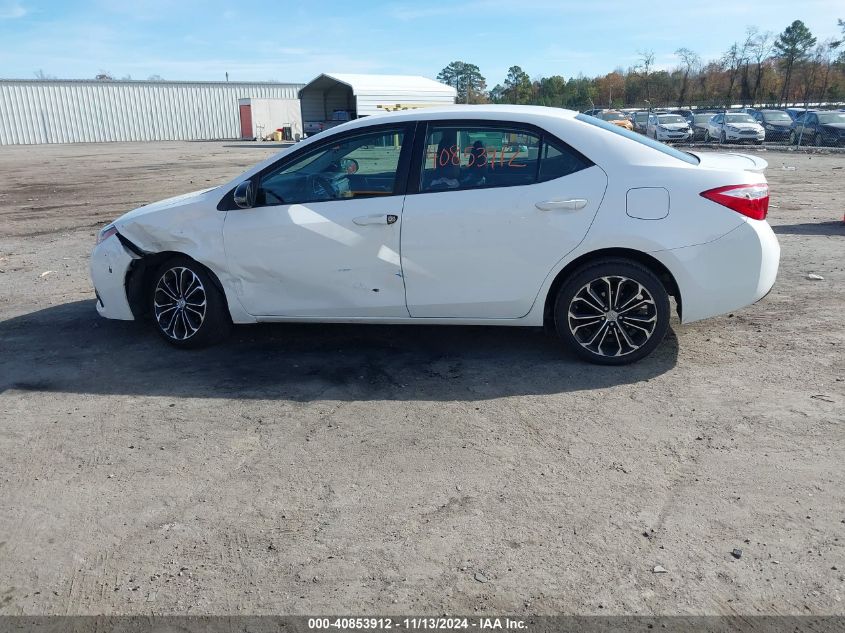 2016 Toyota Corolla S Plus VIN: 2T1BURHE6GC714703 Lot: 40853912