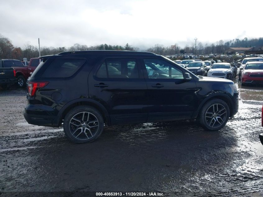 2018 Ford Explorer Sport VIN: 1FM5K8GT0JGB97433 Lot: 40853913