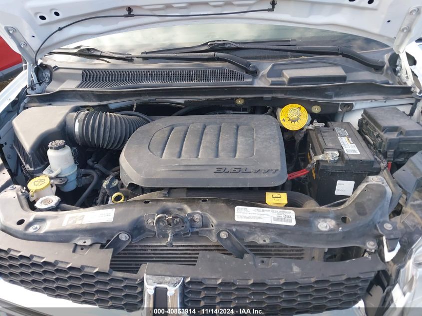 2019 DODGE GRAND CARAVAN VIN: 2C4RDGCG4KR621716