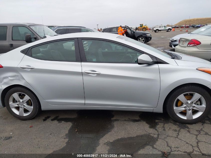 2013 Hyundai Elantra Gls VIN: 5NPDH4AE0DH351270 Lot: 40853917